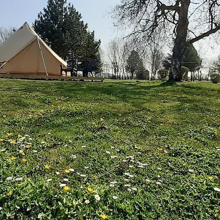 Tente Bell Au Camping Hautoreille Bannes  Dış mekan fotoğraf